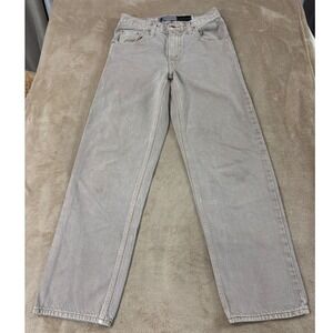 Vintage‎ Levi's Silver Tab Womens size 26(30)W 31L Cream White '94 baggy